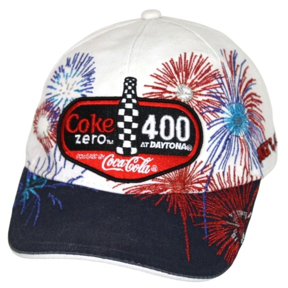 Coke Zero 400 Daytona Hat NASCAR Coca Cola July 7 2012 Fireworks Cap